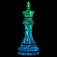Chess King Poster