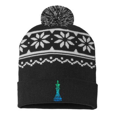 Chess King USA-Made Snowflake Beanie