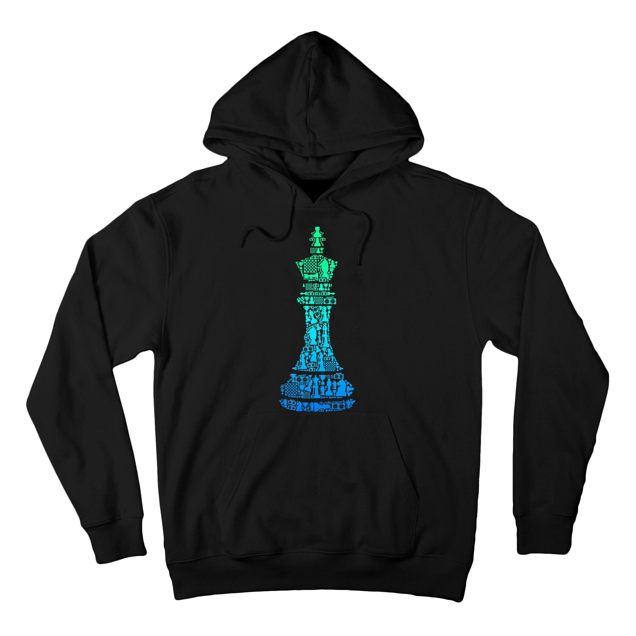 Chess King Tall Hoodie