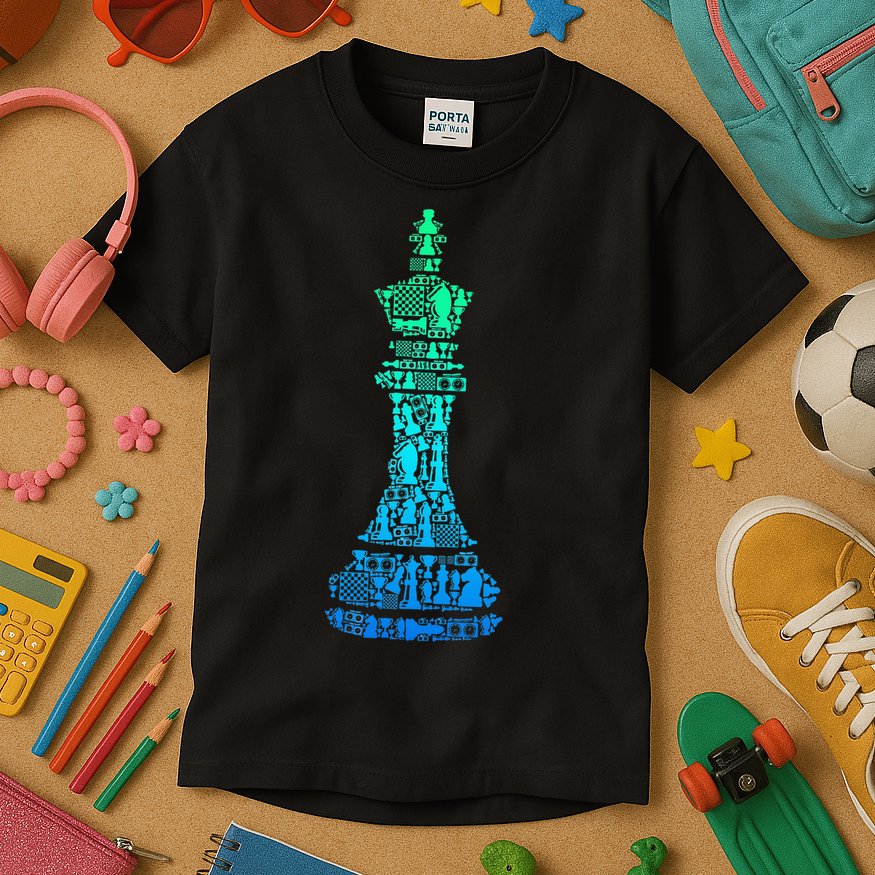 Chess King Kids T-Shirt