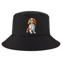 Cavalier King Charles Spaniel Dog Graphic Pet Artwork Cool Comfort Performance Bucket Hat