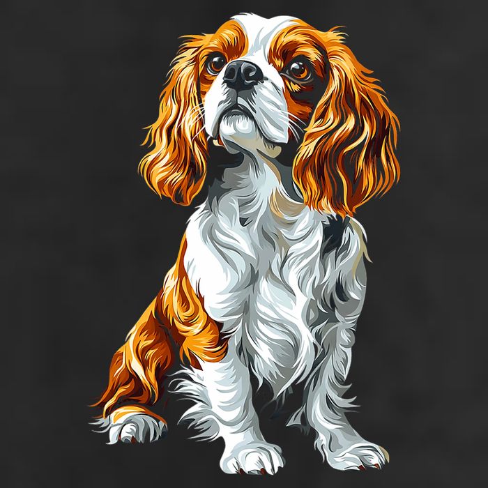 Cavalier King Charles Spaniel Dog Graphic Pet Artwork Cool Comfort Performance Bucket Hat