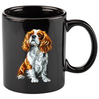 Cavalier King Charles Spaniel Dog Graphic Pet Artwork 11oz C Handle Ceramic Mug