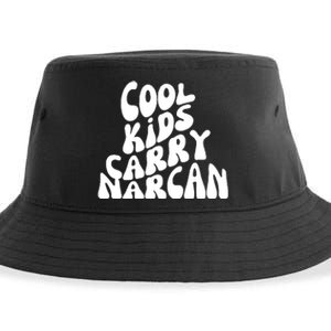 Cool Kids Carry Narcan End Overdose Awareness Sustainable Bucket Hat