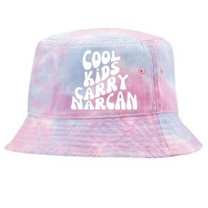 Cool Kids Carry Narcan End Overdose Awareness Tie-Dyed Bucket Hat