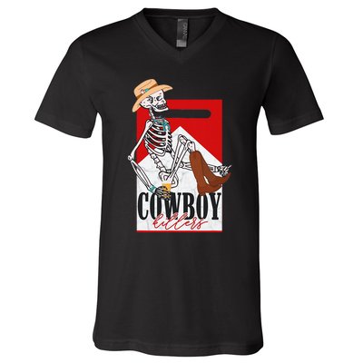 cowboy killer V-Neck T-Shirt