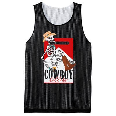 cowboy killer Mesh Reversible Basketball Jersey Tank