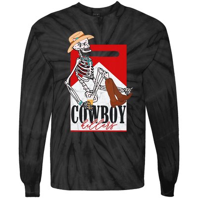 cowboy killer Tie-Dye Long Sleeve Shirt