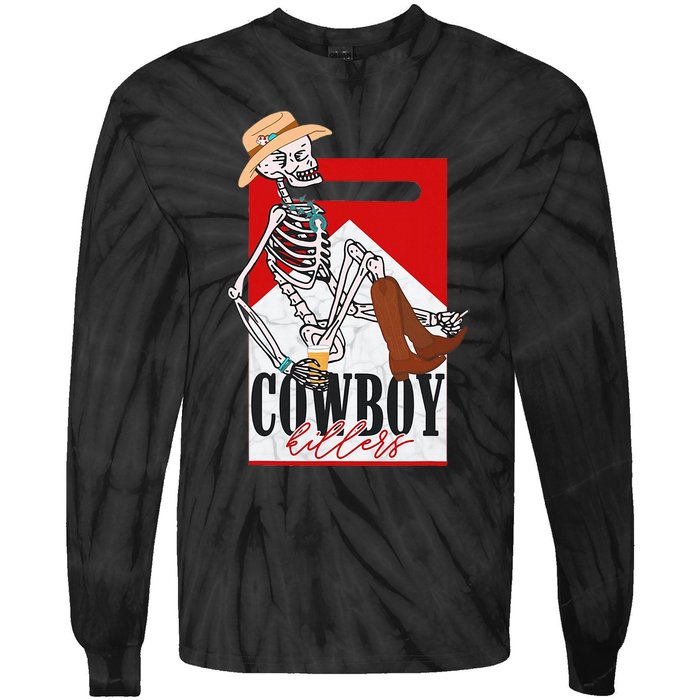 cowboy killer Tie-Dye Long Sleeve Shirt