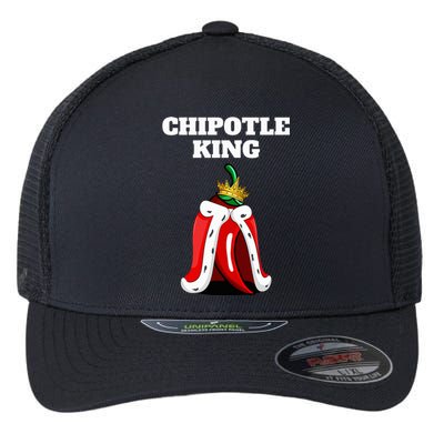 Chipotle King Chipotle Lover Mexican Chipotle Flexfit Unipanel Trucker Cap