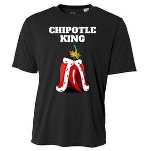 Chipotle King Chipotle Lover Mexican Chipotle Cooling Performance Crew T-Shirt