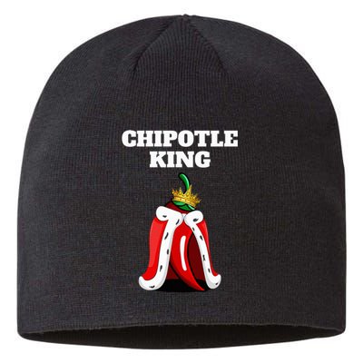 Chipotle King Chipotle Lover Mexican Chipotle Sustainable Beanie