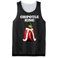 Chipotle King Chipotle Lover Mexican Chipotle Mesh Reversible Basketball Jersey Tank