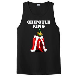 Chipotle King Chipotle Lover Mexican Chipotle PosiCharge Competitor Tank