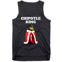 Chipotle King Chipotle Lover Mexican Chipotle Tank Top