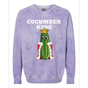 Cucumber King Cucumber Cucumber Colorblast Crewneck Sweatshirt