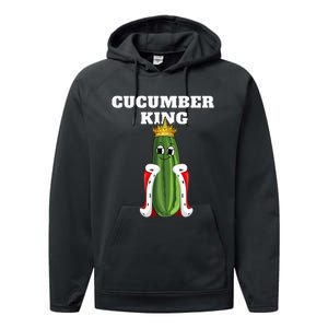 Cucumber King Cucumber Cucumber Performance Fleece Hoodie