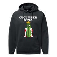 Cucumber King Cucumber Cucumber Performance Fleece Hoodie