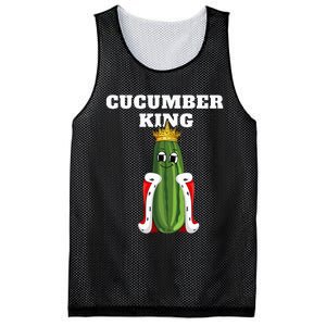 Cucumber King Cucumber Cucumber Mesh Reversible Basketball Jersey Tank