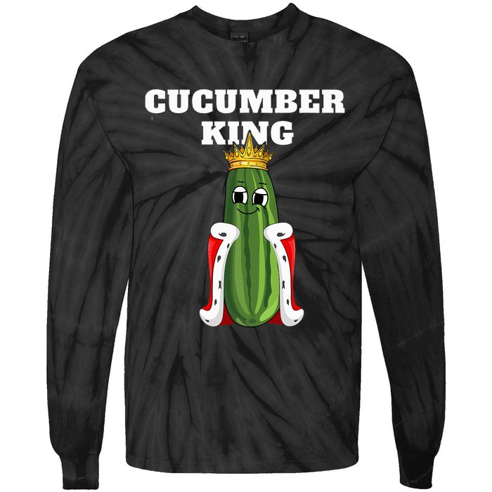 Cucumber King Cucumber Cucumber Tie-Dye Long Sleeve Shirt