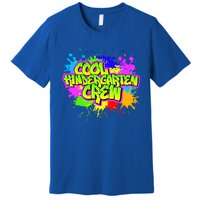 Cool Kindergarten Crew Graphitti Kindergarten Teacher Gift Premium T-Shirt