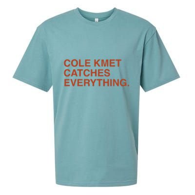 Cole Kmet Catches Everything Sueded Cloud Jersey T-Shirt