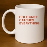 Cole Kmet Catches Everything 11oz C Handle Ceramic Mug