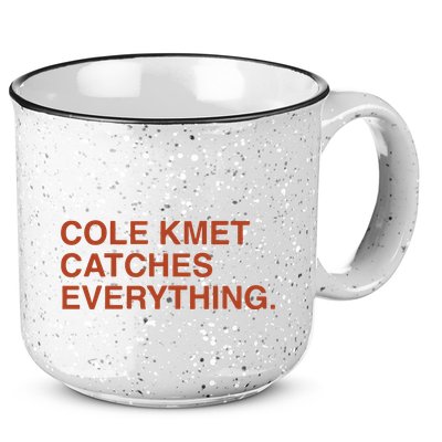 Cole Kmet Catches Everything 15oz Campfire Ceramic Mug