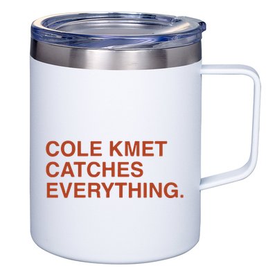 Cole Kmet Catches Everything 12oz Stainless Steel Coffee Mug