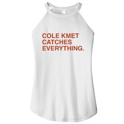 Cole Kmet Catches Everything Women's Perfect Tri Rocker Tank
