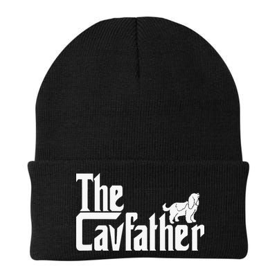 Cavalier King Charles Spaniel Ruby Gifts Father Knit Cap Winter Beanie