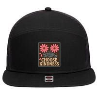 Choose Kindness 7 Panel Mesh Trucker Snapback Hat