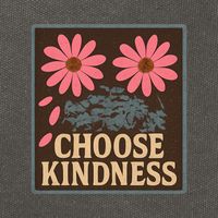 Choose Kindness Cotton Canvas Backpack