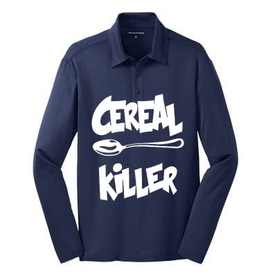 Cereal Killer Silk Touch Performance Long Sleeve Polo