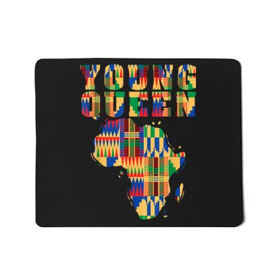 Cool Kente Cloth Art African Print African Queen Mousepad