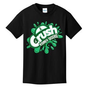 Crush Kidney Disease Grafiti Kidney Disease Awareness Kids T-Shirt