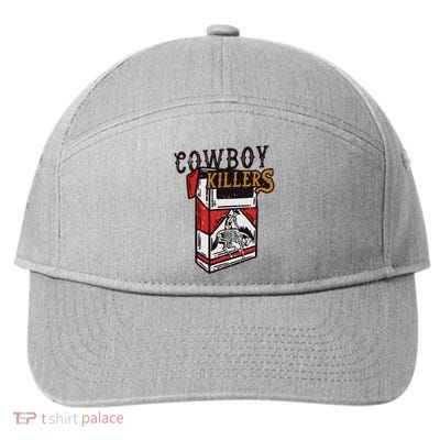 Cowboy Killers Design 7-Panel Snapback Hat