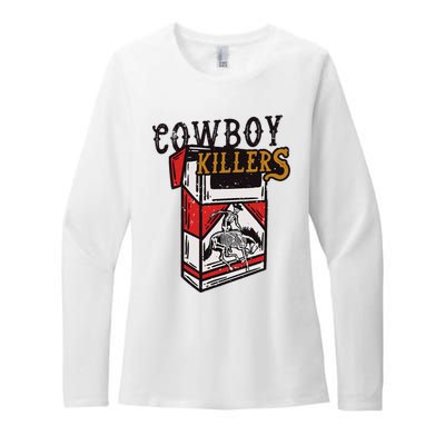 Cowboy Killers Design Womens CVC Long Sleeve Shirt