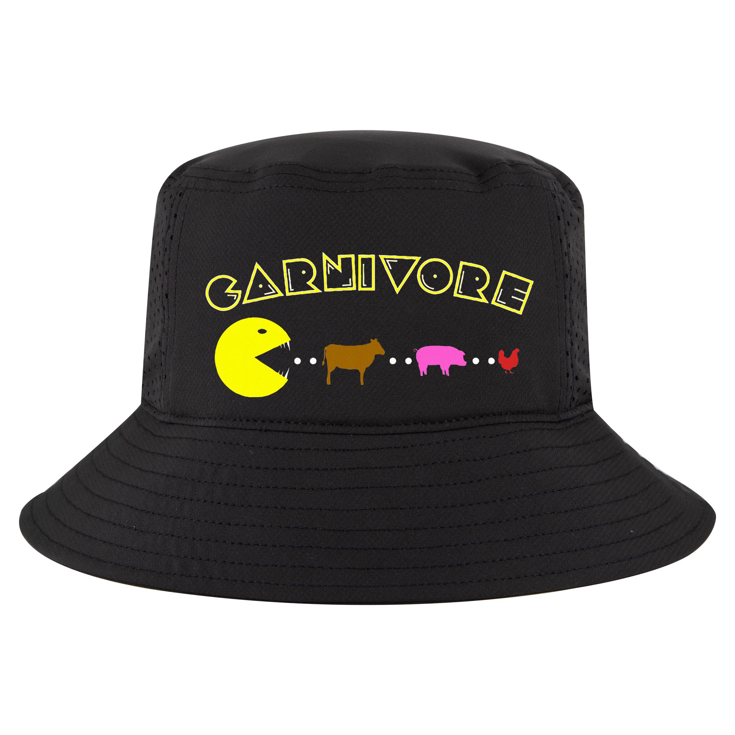 Carnivore Keto Diet Meat Eater Cool Comfort Performance Bucket Hat