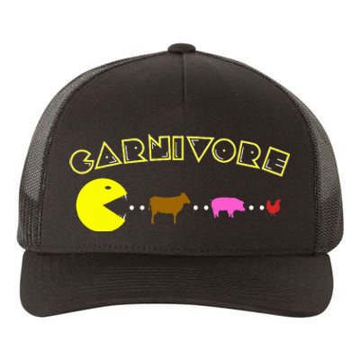 Carnivore Keto Diet Meat Eater Yupoong Adult 5-Panel Trucker Hat