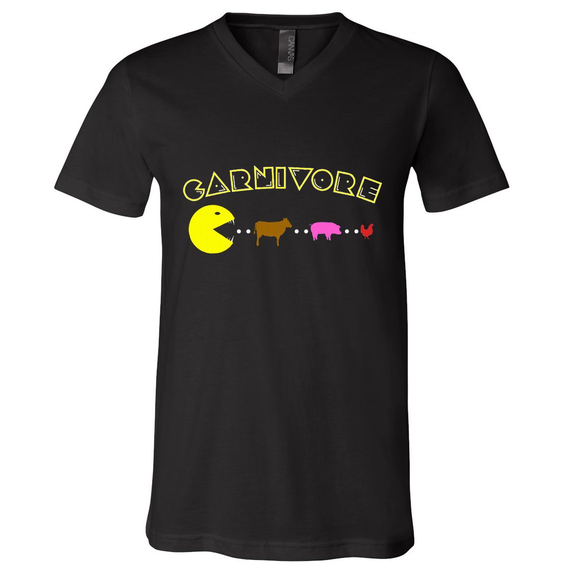 Carnivore Keto Diet Meat Eater V-Neck T-Shirt