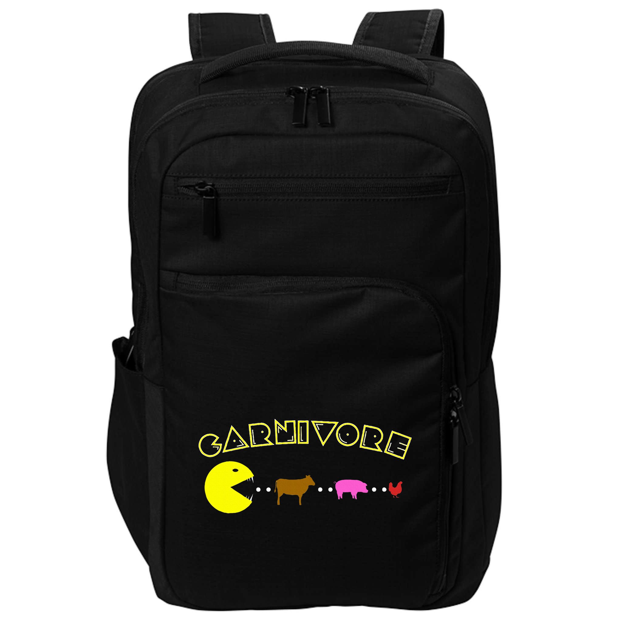 Carnivore Keto Diet Meat Eater Impact Tech Backpack