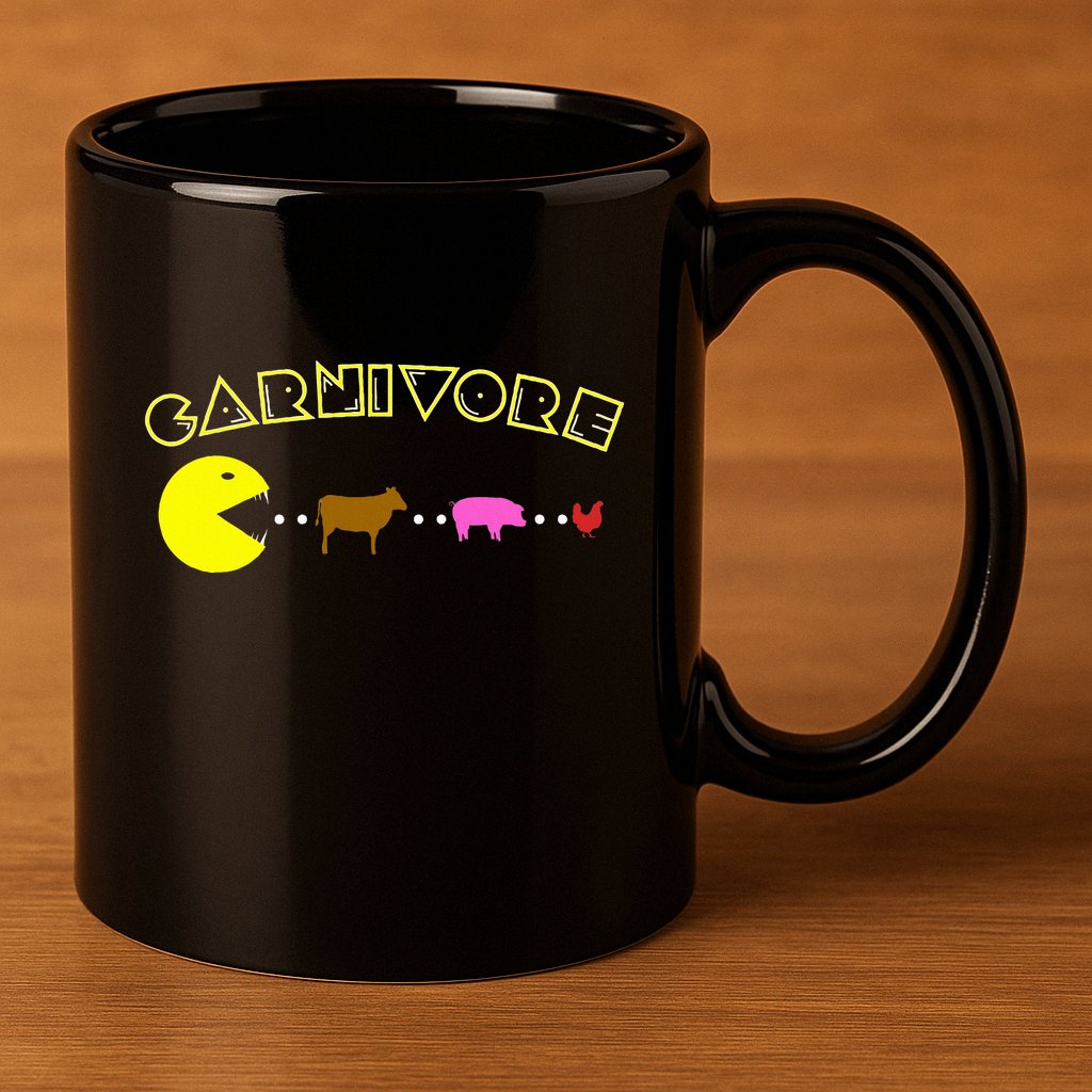 Carnivore Keto Diet Meat Eater 11oz C Handle Ceramic Mug