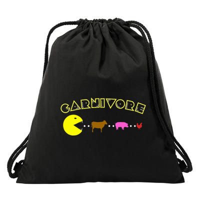 Carnivore Keto Diet Meat Eater Drawstring Bag