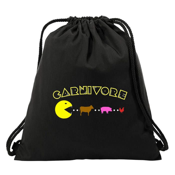 Carnivore Keto Diet Meat Eater Drawstring Bag