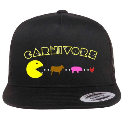 Carnivore Keto Diet Meat Eater Flatbill Hat