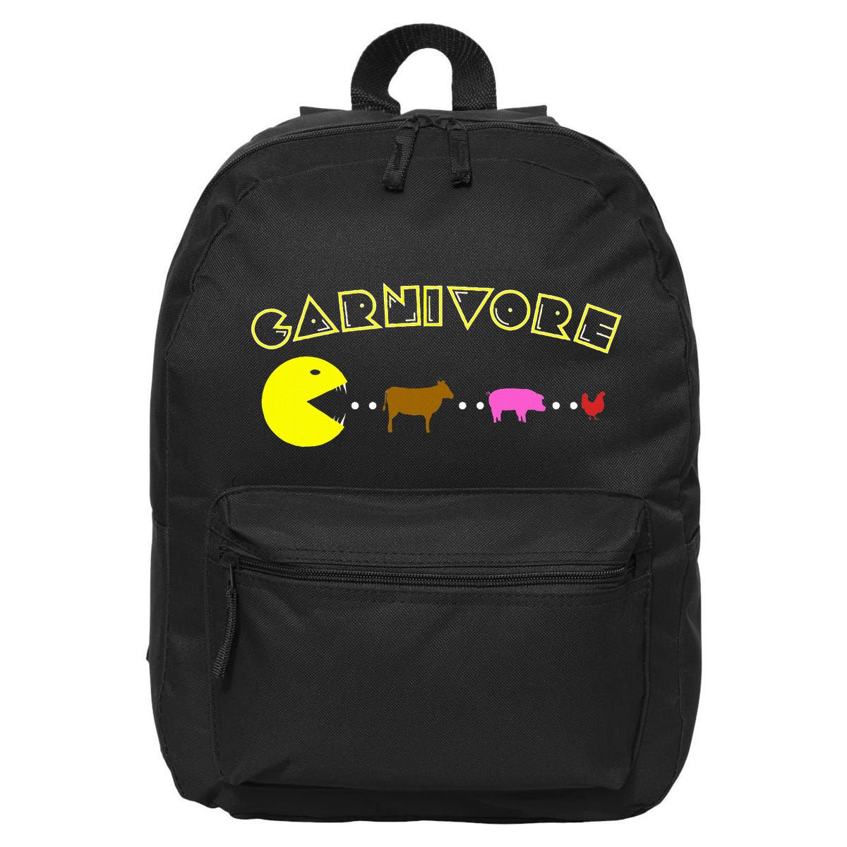 Carnivore Keto Diet Meat Eater 16 in Basic Backpack