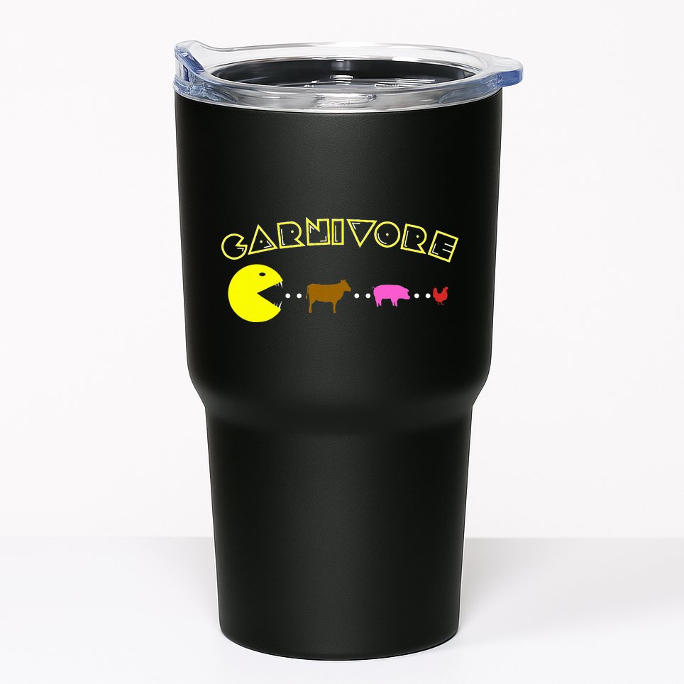 Carnivore Keto Diet Meat Eater Tumbler