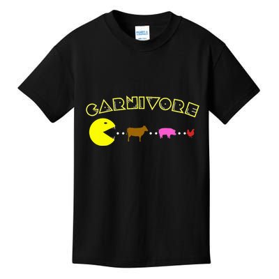 Carnivore Keto Diet Meat Eater Kids T-Shirt