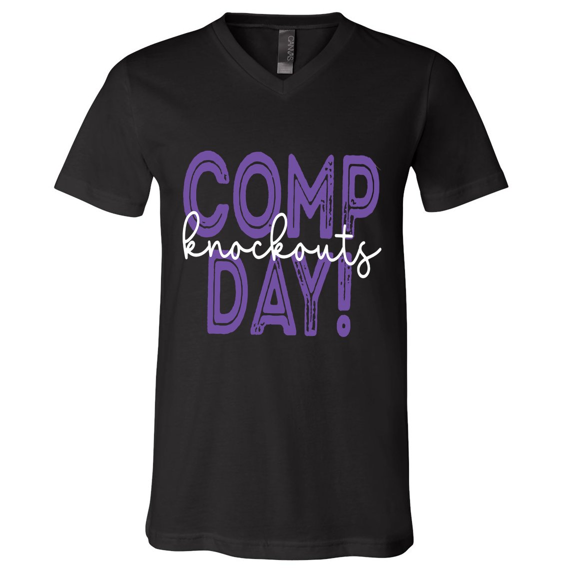 Comp Knockout Day V-Neck T-Shirt